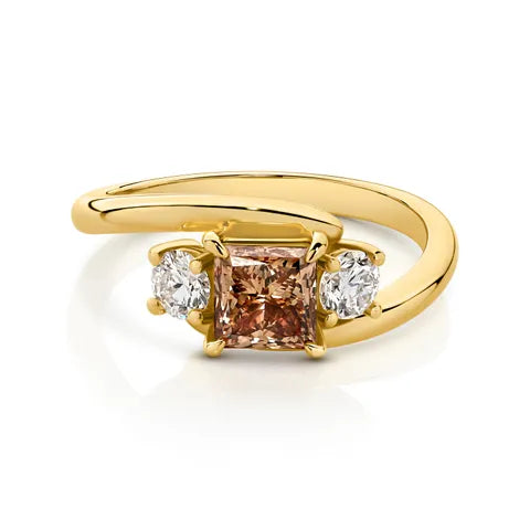 Chocolate Diamond 1.04ct VS2 in 18ct