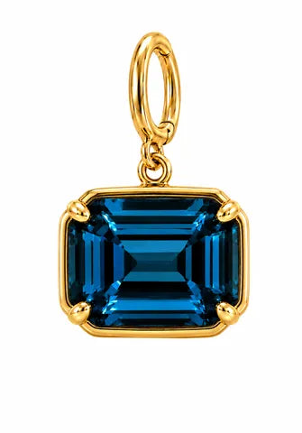 London Blue Topaz Pendant