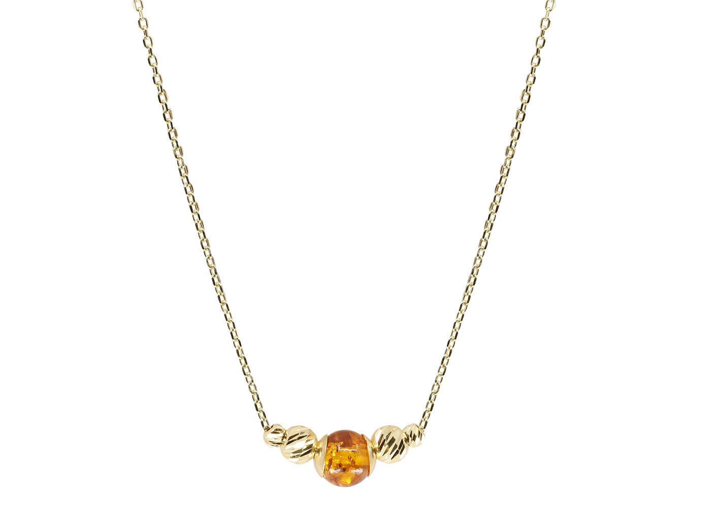 Cognac Amber Necklace