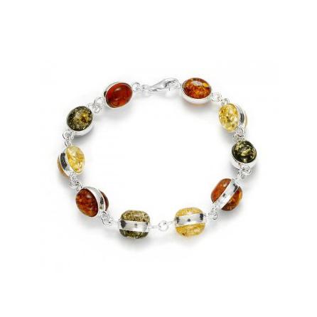 Amber Bracelet Colorful/Brown