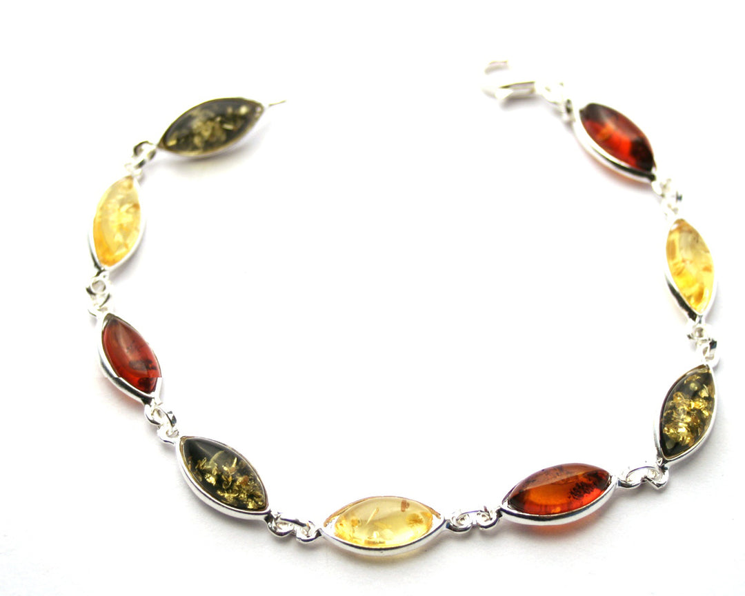 Amber Bracelet Colorful/Brown