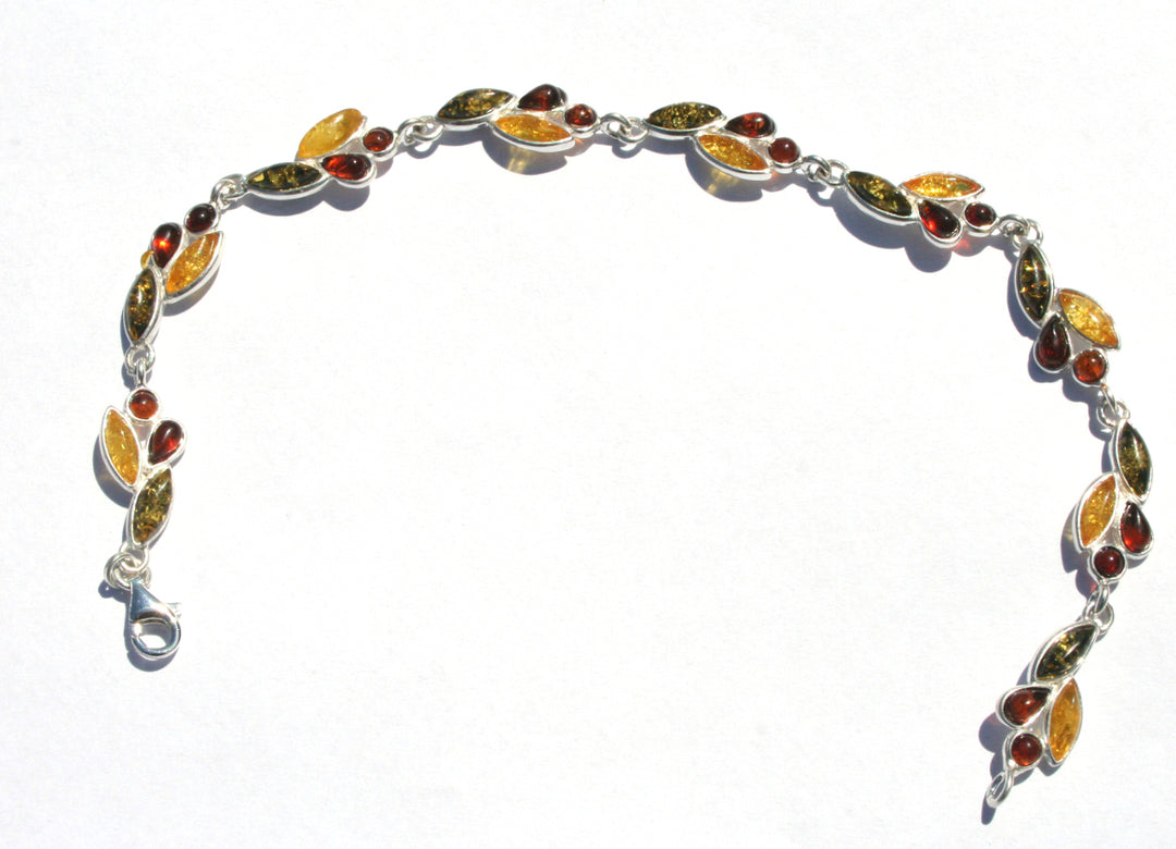 Amber Bracelet Colorful/Brown