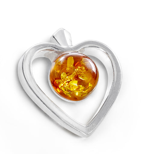 Beautiful Amber Pendant Brown