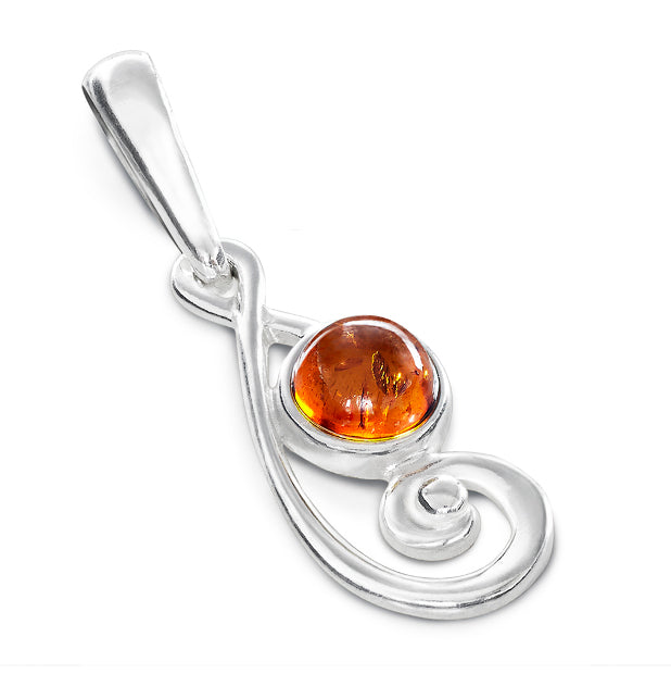 Treble Clef Pendant in Sterling Silver