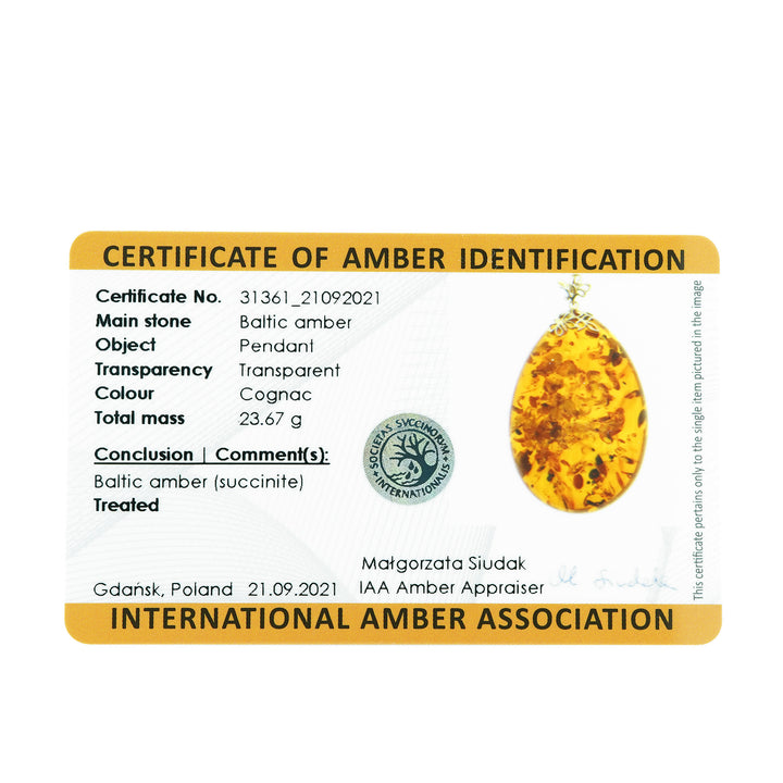 Cognac Amber Stone