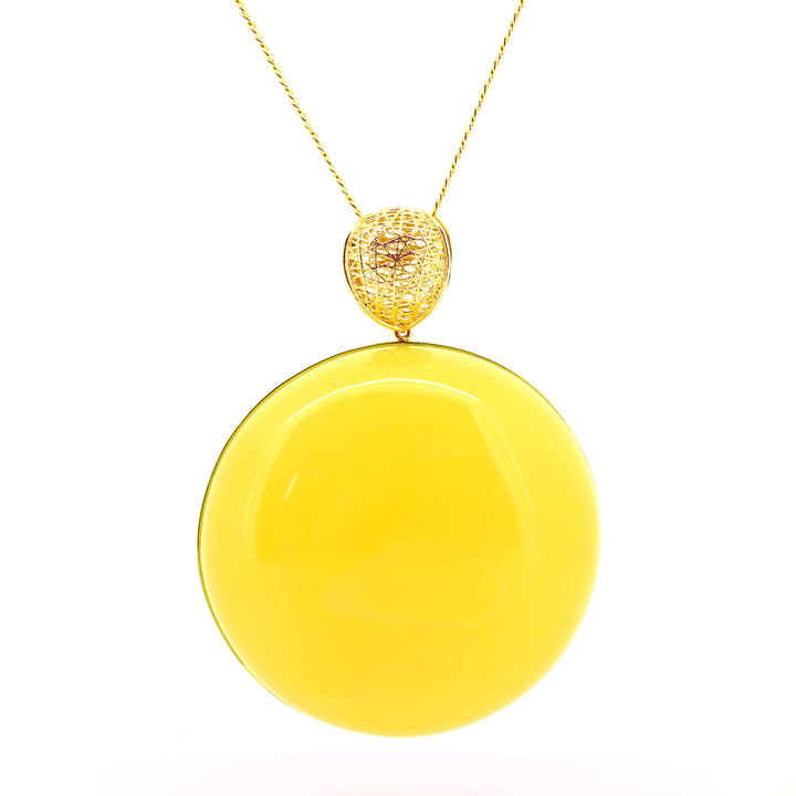 Sunrise Amber Stone