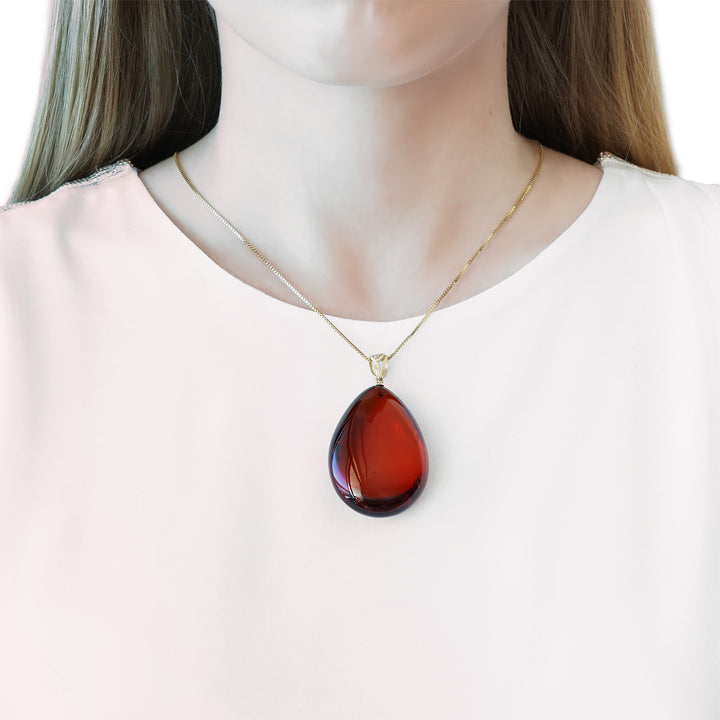Cherry Amber Stone