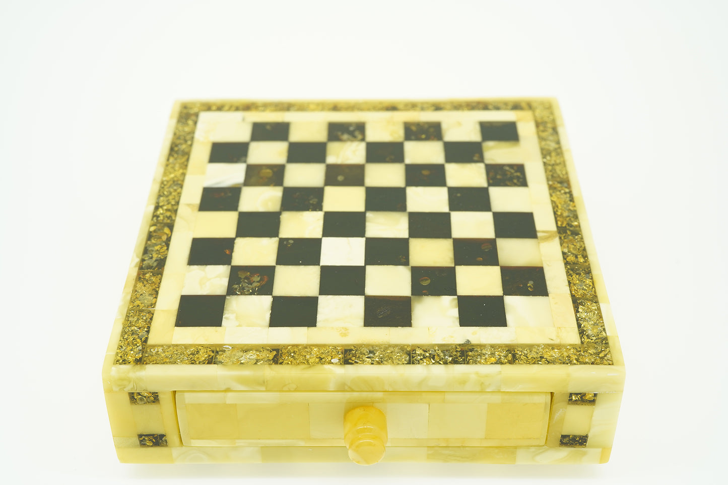 Amber Chess Set